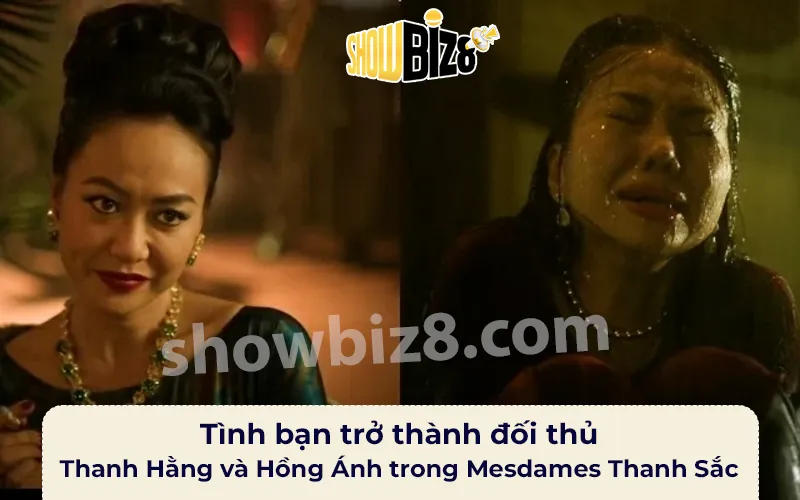 Thanh Hằng và Hồng Ánh thành đối thủ trong Mesadames Thanh Sắc