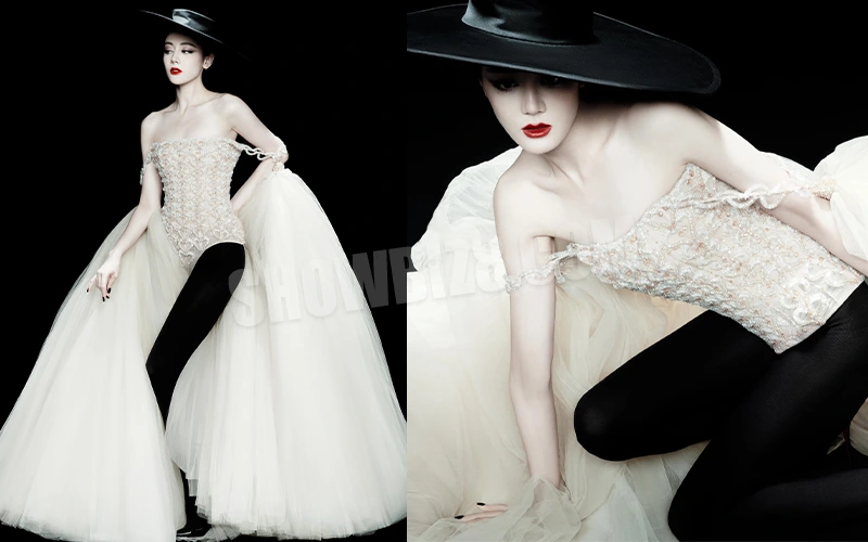 Địch Lệ Nhiệt Ba với mẫu thiết kế độc đáo