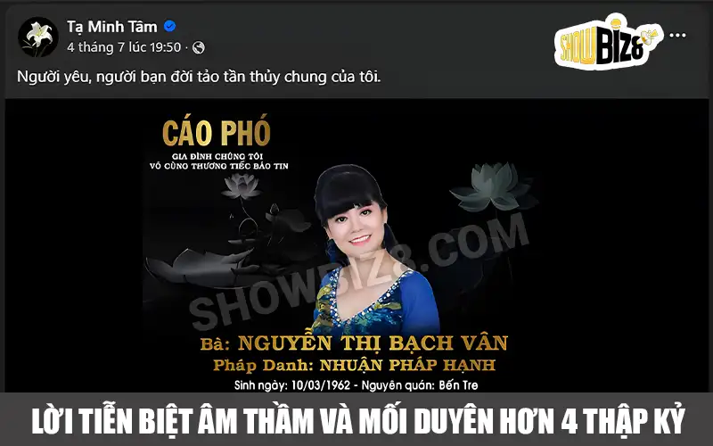 Lời tiễn biệt âm thầm và mối duyên hơn 4 thập kỷ