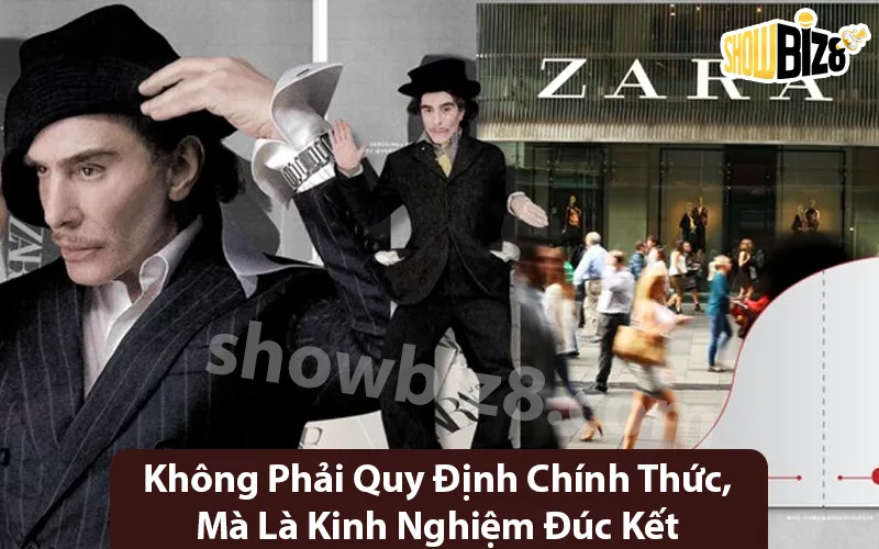 Kinh nghiệm đúc kết khi thử đồ hãng Zara