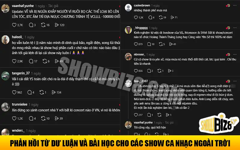 Sự chỉ trích của dư luận trước cách làm việc của BTC