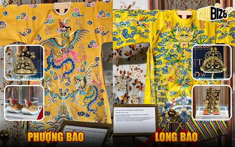 Phục dựng phượng bào và long bào trong phim