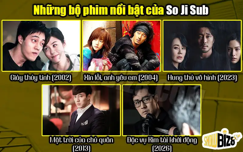 Những bộ phim nổi bật của So Ji Sub